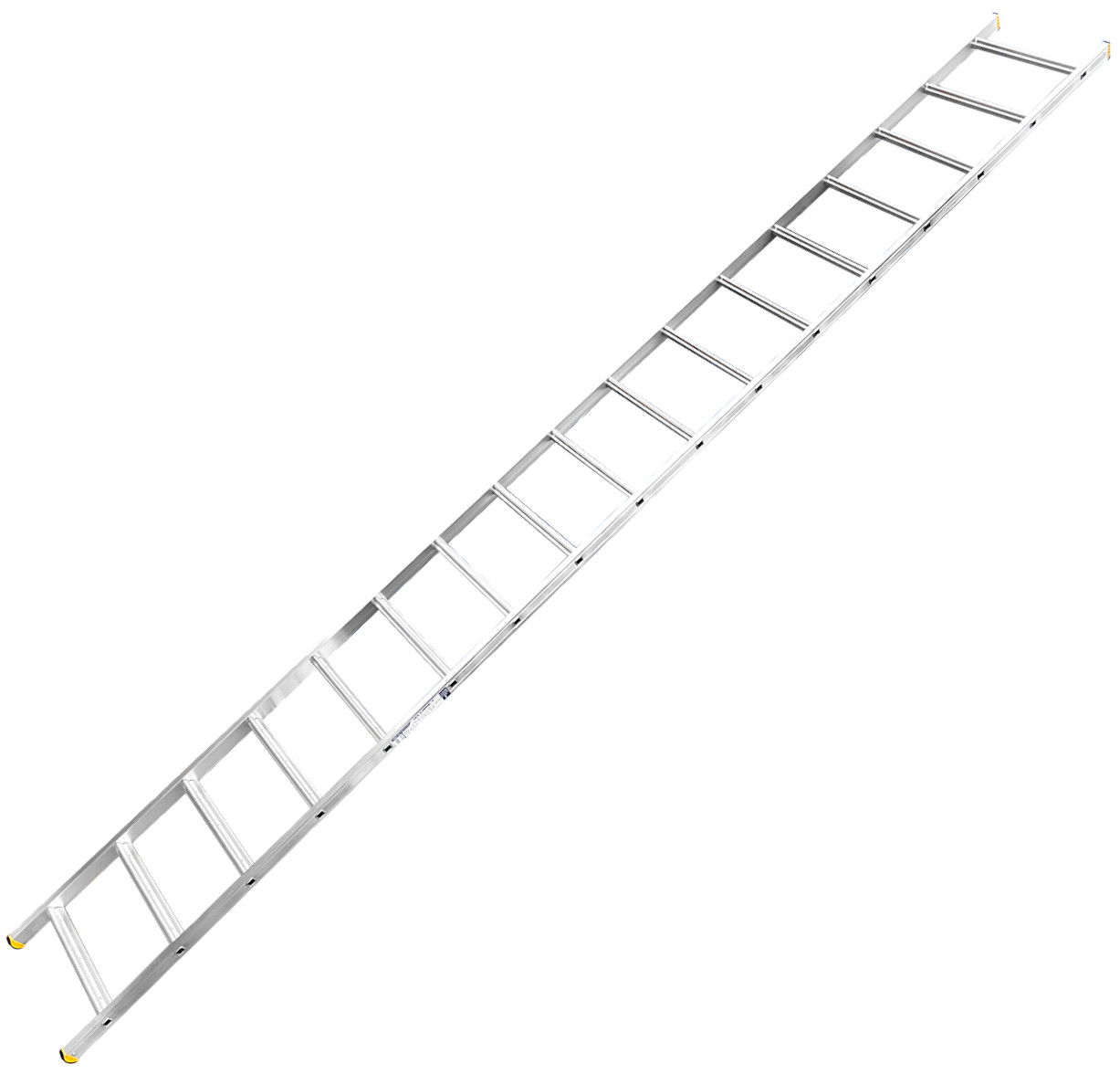 Односекционная лестница 1х17 Алюмет HK1 5117, алюминий - фото